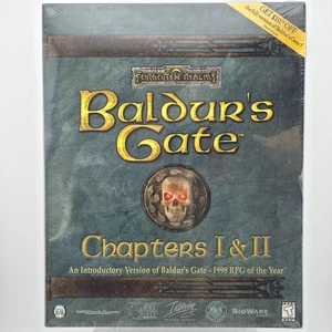 Dungeons & Dragons: Baldur's Gate - Chapters I & II, 1999, Big Box, New & Sealed - Picture 1 of 8