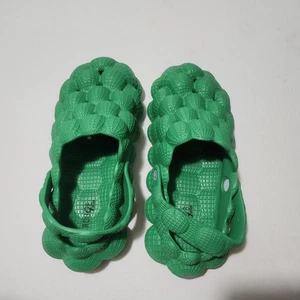 Bumble grüne Damen-Hausschuhe Größe 9 Luftpolster-Pantoletten - Bild 1 von 19