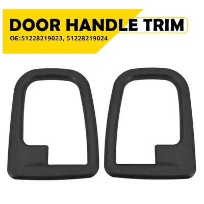 2x Moldura de manija de puerta interior derecha + izquierda para BMW E36 1992-1999 / Z3 1996-2002 Foto 1 de 4