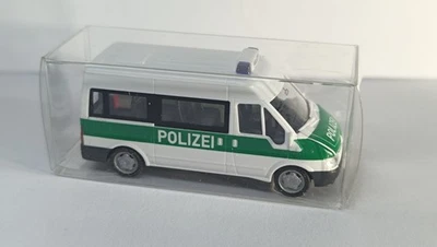 Modellauto 1:87 H0 Rietze Ford Transit Polizei / Bereitschaftspolizei - Bild 1 von 4