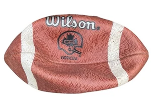 Vintage 1990's Canadian Football League CFL Larry Smith Comm. Game Used Football - Picture 1 of 4