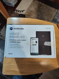 Motorola - MT8733 DOCSIS 3.1 Modem + AX6000 Router with Voice for Xfinity - Picture 1 of 4