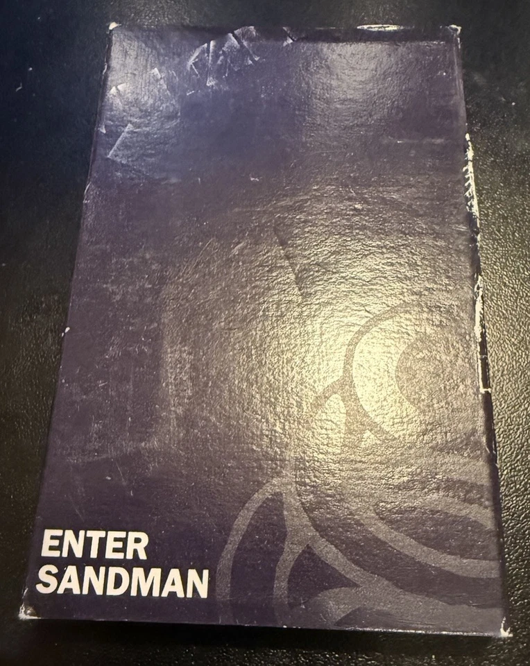 Metallica - Enter Sandman - Cassette Tape Single - Stone Cold Crazy Foto 1 de 4