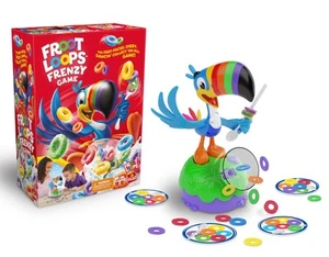 Froot Loops Frenzy Juego Baile con Tucán Sam Ritmo Rápido Diversión para 2 a 4 Jugadores - Imagen 1 de 8