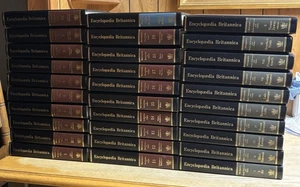 100% COMPLETE Encyclopedia Britannica Set 15th Edition 1976 Leather/Embossed - Bild 1 von 20