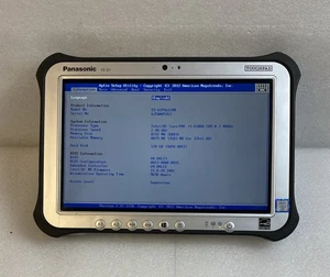 Panasonic Toughpad FZ-G1 10.1" i5-6300U@2.40Ghz 8GB RAM 128GB SSD(Power to bios) - Picture 1 of 5