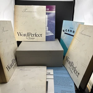 WordPerfect for Windows Version 5.2 Complete User Manuals / Paperwork NO Disks📦 - Afbeelding 1 van 10