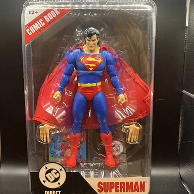 Figura de acción Zero Hour: Crisis in Time DC Page Punchers Superman 7" con cómic Foto 1 de 2