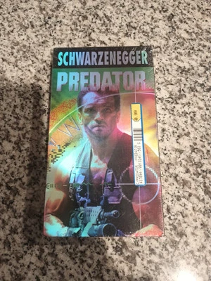 Predator -1987 (VHS 1999) silver foil cover - Image 1 of 4