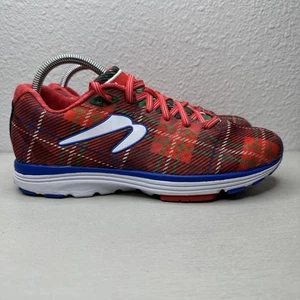 Zapatos para correr Newton Running Fusion EDICIÓN LIMITADA vacaciones a cuadros para mujer talla 9” - Imagen 1 de 7