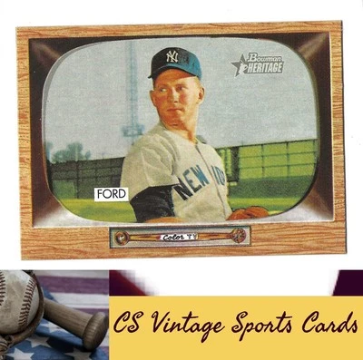 2004 Bowman Heritage #59 Whitey Ford NM+ - Image 1 of 2