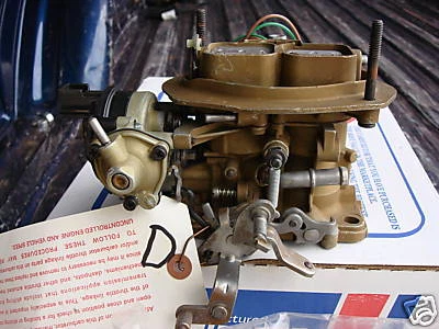 rebuilt 135cid 2.2L holley model 6520 carburetor 2bbl D - Image 1 of 4