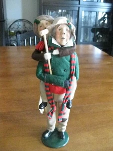 Vintage Byers Choice Ltd - 1991 13.5" Bob Cratchit and Tiny Tim Second Edition - Picture 1 of 7