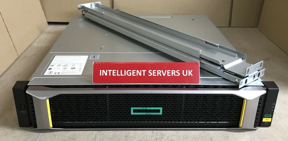 Q1J01A HPE MSA2050 19.2TB SSD (24x 800GB) Dual SAN Controllers SFF SAN Head - Image 1 of 3