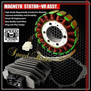 FOR 99-02 YAMAHA YZFR6 MAGNETO COIL STATOR+VOLTAGE REGULATOR RECTIFIER+GASKET - Bild 1 von 13