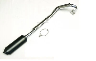 JUEGO SILENCIADOR ESCAPE CNC NEGRO 38mm para 125 140 150cc SDG SSR ATOMIK PIT BIKE Foto 1 de 4