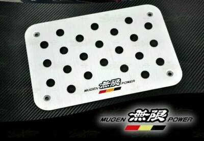ALUMINUM ANTISKID Floor Mat Carpet Rest Plate for HONDA ACURA Mugen Civic Accord - Image 1 of 4