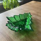 Fantastic Marquis by Waterford Crystal 🎄 Christmas Tree Dish Green w/Box