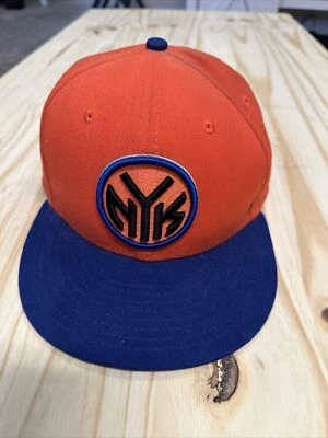 Gorra ajustada New York Knicks NBA azul naranja 59FIFTY New Era talla 7 1/8 NYK Foto 1 de 4