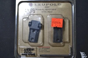 Leupold Standard Scope Mount Bases for Weatherby Mark V RVF Matte Black S12BoxD - Picture 1 of 4