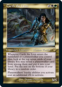 1x Carth the Lion -- Retro Frame - Foil NM-Mint, English Modern Horizons 2 MTG M - Picture 1 of 1