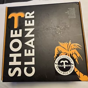Tolobeve Shoe Cleaner Sneaker Kit, 13oz Cleaner w/ Towel & 2 Brushes - Picture 1 of 7