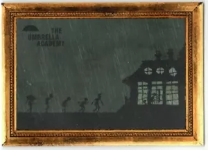 THE UMBRELLA ACADEMY SEASON 1 HEIST AT THE MUSEUM INSERT TRADING CARD M1 - Picture 1 of 2