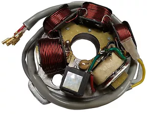 ukscooters LAMBRETTA 12V PLACA DE ESTATOR ELECTRÓNICO SIL K2 NUEVOS CABLES MÁS LARGOS PALA - Imagen 1 de 2