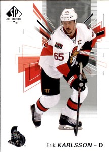 2016-17 SP Authentic #2 Erik Karlsson