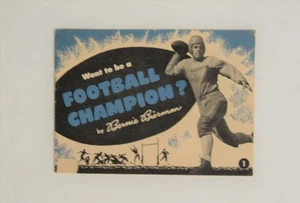 1945 Football Champions Bierman Gophers Book GENERAL MILLS - - Picture 1 of 1