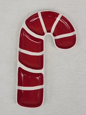 Plato de caramelo de porcelana de vacaciones casero cuadrado de San Nicolás raro usado en excelente estado Foto 1 de 3