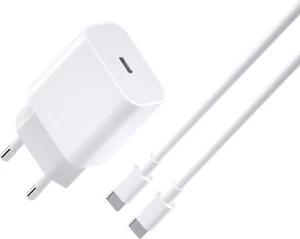 Câble USB C vers USB C + Chargeur Secteur Rapide pour Samsung Huawei Redmi - Imagen 1 de 5