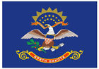 North Dakota State Flag Sticker Decal F357