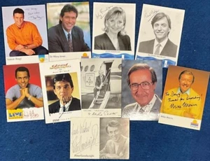 TV Collection of 10 Autographed Photos and Postcards - Goodwrigh, Morris & more - Picture 1 of 3