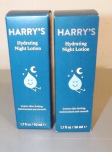 2 Harry's Men's Hydrating Night Lotion with Chamomile and Palo Santo, 1.7 fl oz - Picture 1 of 3