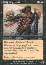1x Dripping Dead - Foil MTG Legions NM Magic Foil