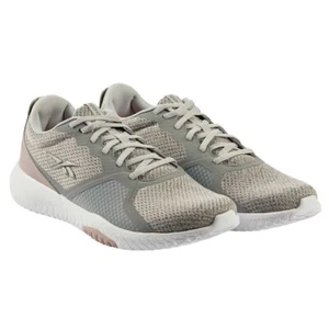 Reebok Women's Flexagon Force Cross Trainer gray/pink sz 9.5 - Picture 1 of 7