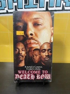 Welcome To Death Row 2001 VHS documentary Gangster rap Snoop Dogg Tupac Dr. Dre - Image 1 of 4