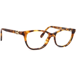 Coach Eyeglasses HC 6180 5664 Milky Amber Tortoise Cat Eye Frame 52[]16 140 - Picture 1 of 6