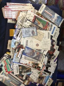 Random Lot of 50 Sports Tickets & Stubs MLB, NHL, NBA, NFL, college & vtg - Picture 1 of 1