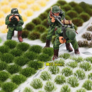 2PC Season Grass Clusters HO/OO Scale Miniatures Garden Plants Railway Scenery - Picture 1 of 28