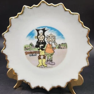 Dogpatch U.S.A. Trunket Dish Saucer Plate Wall Decor 5" Vintage Comic - Picture 1 of 4