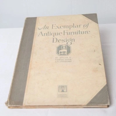 1923 An Exemplar of Antique Furniture Design by Salomonsky 25 Original Designs - Image 1 of 4