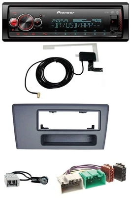 Pioneer Bluetooth DAB USB MP3 Autoradio für Volvo S60 S70 C70 V70 00-03 dunkelgr - Bild 1 von 4
