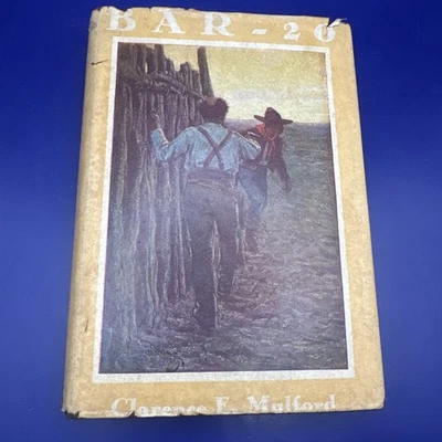 Bar-20 by Clarence E. Mulford 1st 1906/  1907 Hopalong Cassidy Grosset & Dunlap - Image 1 of 4