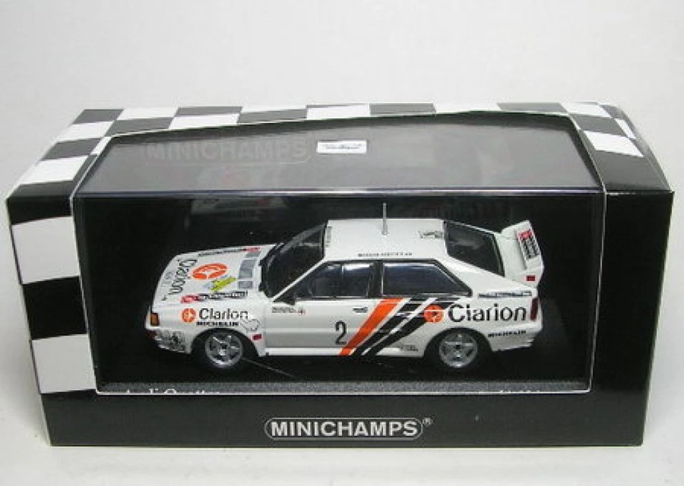Audi Quattro No. 2 Rally Svedese 1984 1:43 Minichamps. (Di P. Eklund E D. Wit) - Immagine 1 di 1
