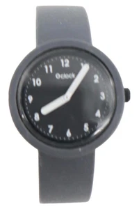 O Bag O Clock Damen Armbanduhr Grau Silikon Kunststoff Minimalistisch Casual - Bild 1 von 3