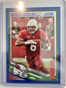2025 Panini Score No 114 James Conner Showcase Cardinals /250 - Picture 1 of 2