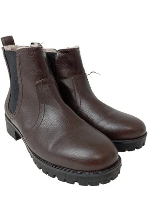 H&M Botas deslizantes Mujeres Botines Talla EU 37 marrón look casual - Imagen 1 de 4
