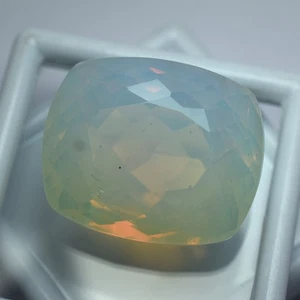Natural Multi-Color Boulder Opal Pendant Size 58.9 Ct Gemstone Cushion CERTIFIED - Picture 1 of 6